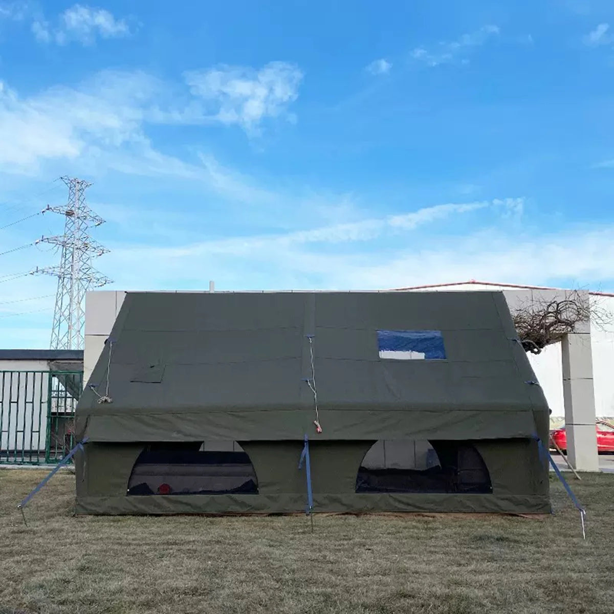 Pakicetus Luxury Inflatable Glamping Tent With Manual Hand Pump