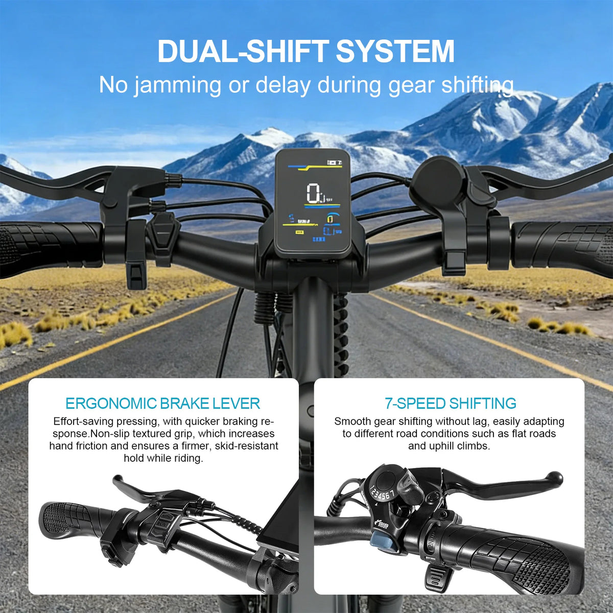Toofly Mountain Electric Bike With Removable Battery And 500W Motor