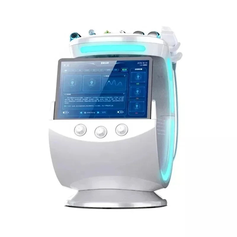 7-in-1 Hydro Facial Skin Care Machine Ultrasonic Rejuvenation Dermabrasion Hyperbaric Oxygen Facial Device for Deep Cleansing