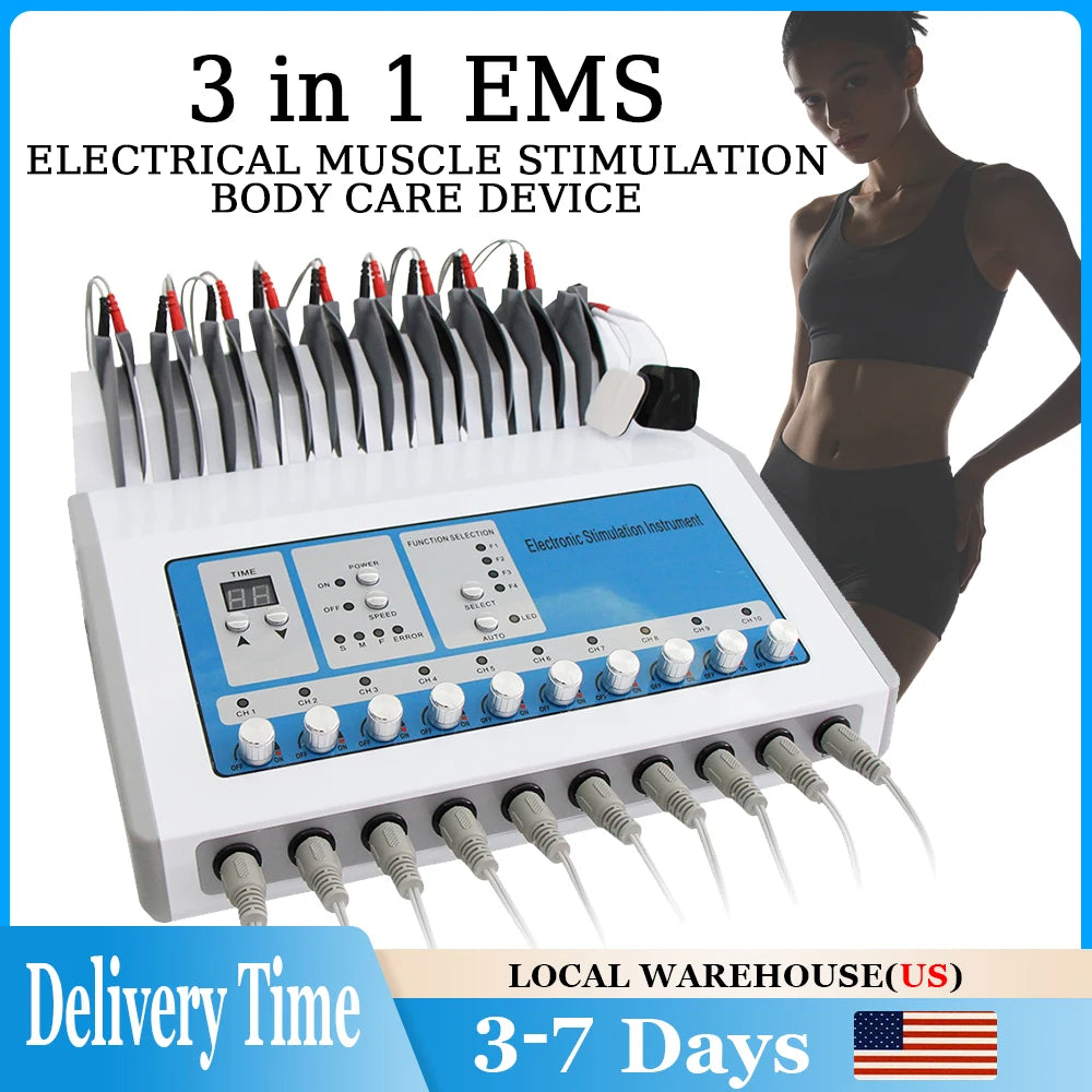 AOKO EMS Electric Muscle Stimulator for Body Massage and Toning