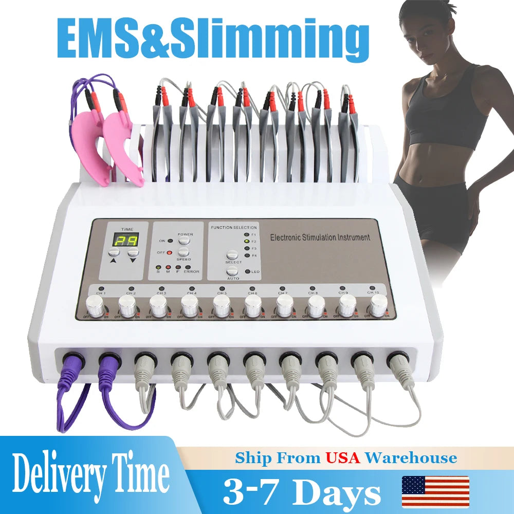 AOKO EMS Electric Muscle Stimulator for Body Massage and Toning