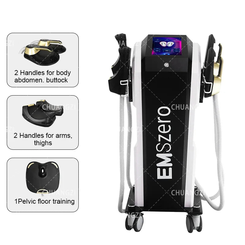EMS PRO EMS Body Sculpt Machine 15 Tesl 6500W Hi-emt Lose Weight RF Body Slim Muscle Stimulation Professional EMS Machine