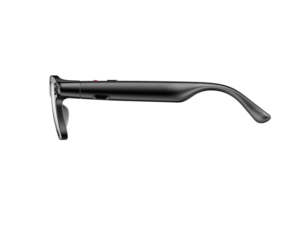 AI smart glasses with cameras, 8-megapixel camera glasses, 1080P stabilized video recording glasses, real-time translation, AI voice assistant, object recognition, men's and women's Bluetooth sunglasses (color-changing), life