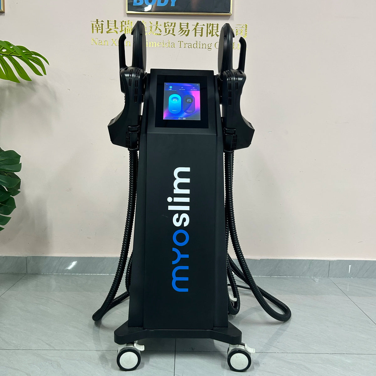 EMS Body Sculpting Machine MYOslim Muscle Stimulation Equipment for Fitness Fat Burning Weight Loss Muscle Building
