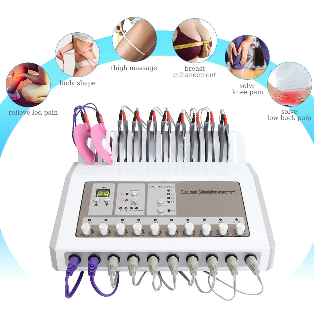 AOKO EMS Electric Muscle Stimulator for Body Massage and Toning