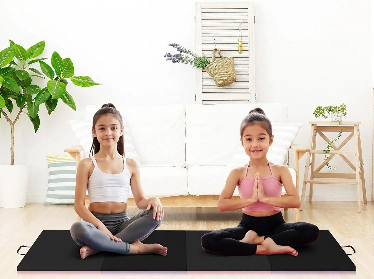 Foldable High Density Foam Exercise Mat for Yoga and Pilates